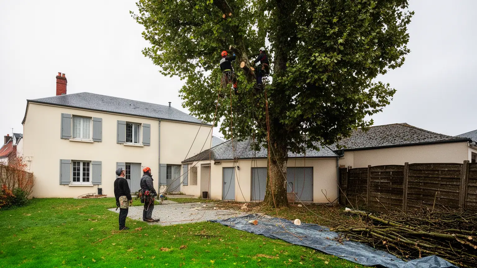 Élagage et Abattage d'arbres au Mans : Votre Arboriste Grimpeur
